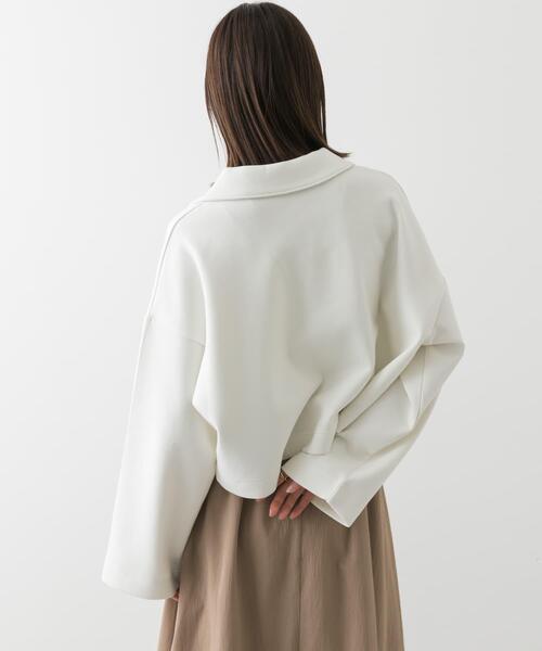 「SENSE OF PLACE by URBAN RESEARCH」 長袖カットソー ONE アイボリー レディース_画像5
