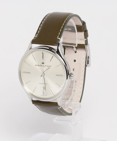 腕時計 HAMILTON 「ハミルトン」 腕時計 Jazzmaster （ジャズマスター） Thinline オート 自動巻き 40MM レザーベルトの画像