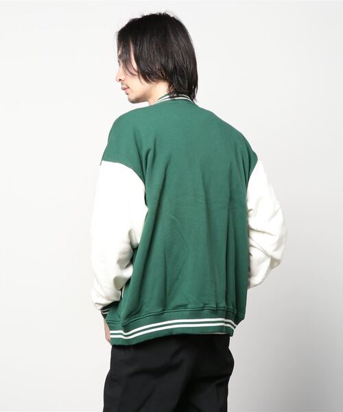 TRAP/U スタジャン 「TRAP/U」切替BIGスタジャン メンズ レディース