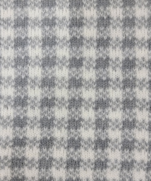 Lace Ladies（レースレディース） ニット セーター チェック柄配色