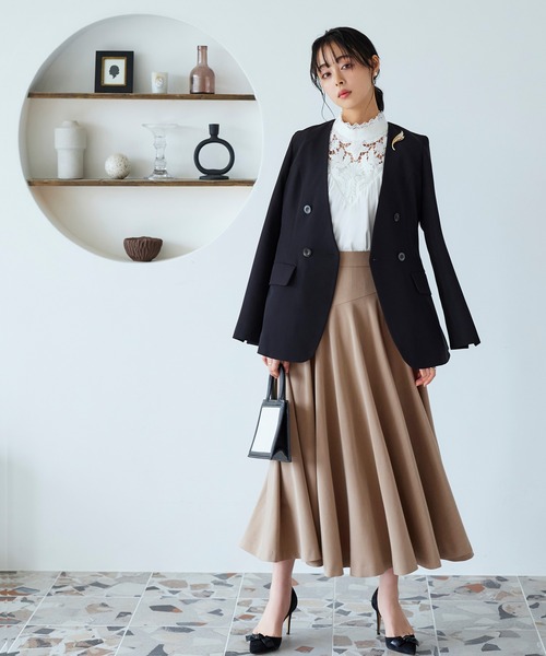 RUIRUE BOUTIQUE スカート 選べる3typeシルエット美脚スカート