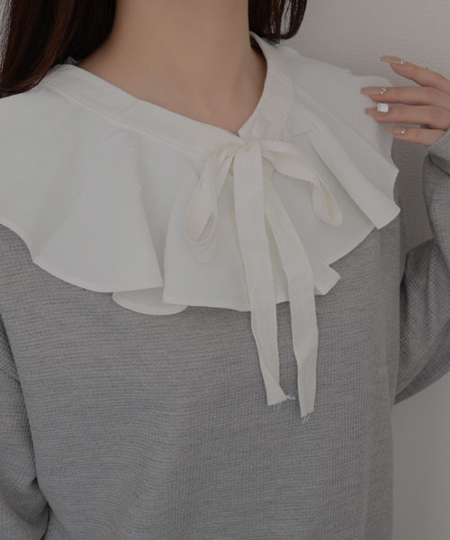 完売品MAJOH ケープつけ襟CROSS TULLE VEIL CAPE 付け襟 楽天市場