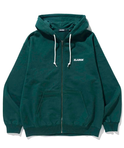 XLARGE（エクストラ ラージ） パーカー STANDARD LOGO ZIP HOODED 