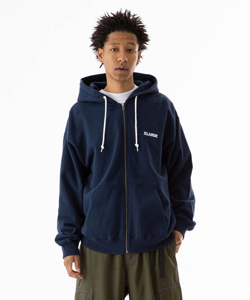XLARGE（エクストラ ラージ） パーカー STANDARD LOGO ZIP HOODED