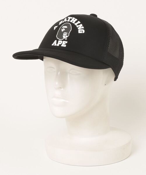 A BATHING APE キャップ 帽子 BAPE X OVO MESH CAP M メンズ