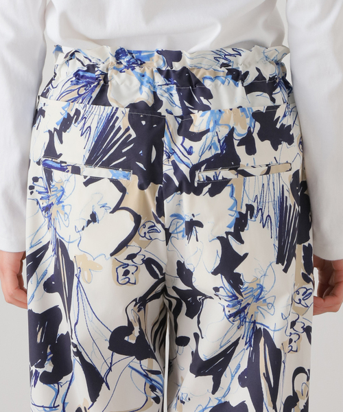 VERMEIL par iena レディース パンツ ドローイングフラワー