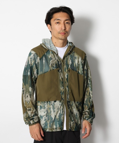 snow peak（スノーピーク） コート ジャケット Printed Insect Shield