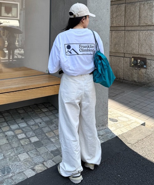 トップス Franklin Climbing Franklin Climbing tシャツ 「Franklin Climbing」グラフィック