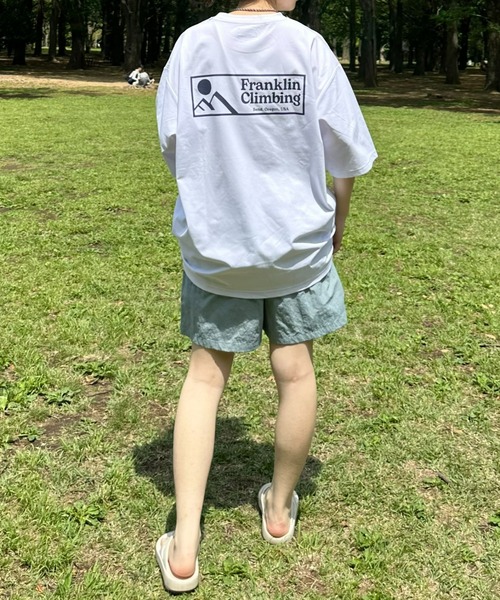 Franklin Climbing tシャツ 「Franklin Climbing」グラフィック