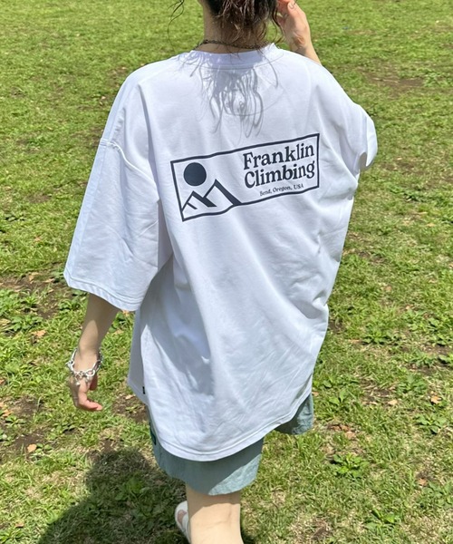 Franklin Climbing tシャツ 「Franklin Climbing」グラフィック