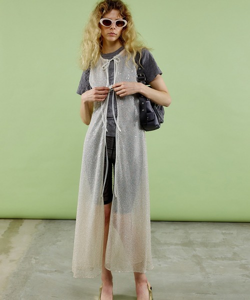美品！メゾンスペシャル　ワンピース MAISON SPECIAL ワンピース Washer Processing Camisole Dress