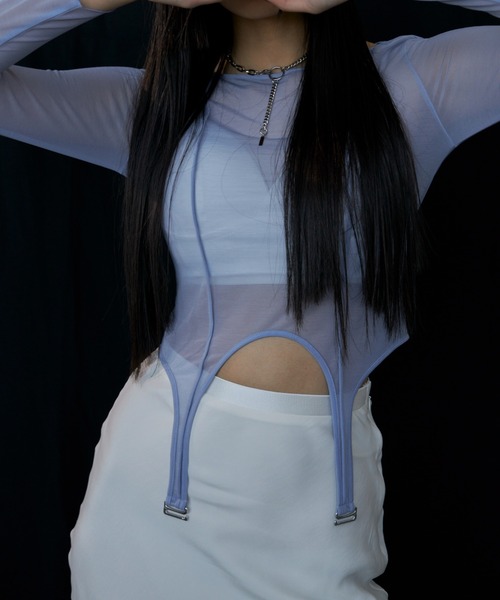 JOSE MOON スカート CUPRA NARROW SKIRT/キュプラナロースカート
