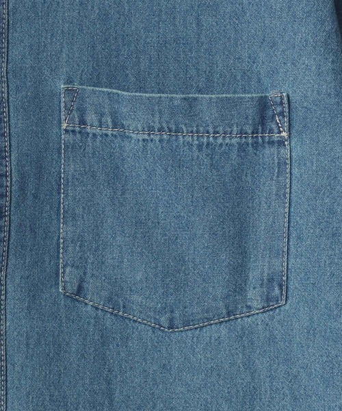 Lazar シャツ Oversize Denim S/S Shirt/オーバーサイズ デニム