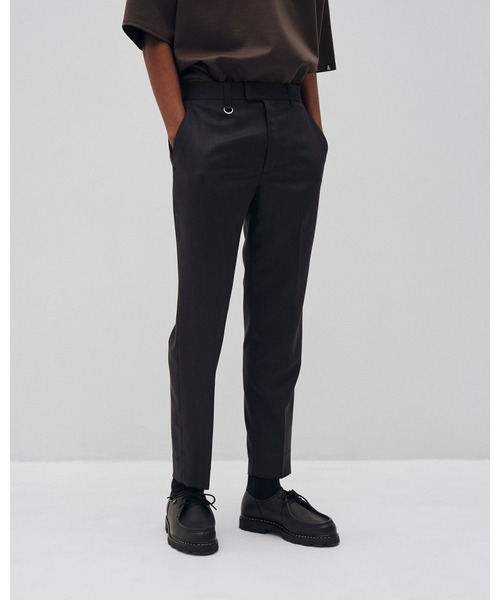 SOPHNET.（ソフネット） スラックス SUPER 100'S WOOL SHIRRING SLIM