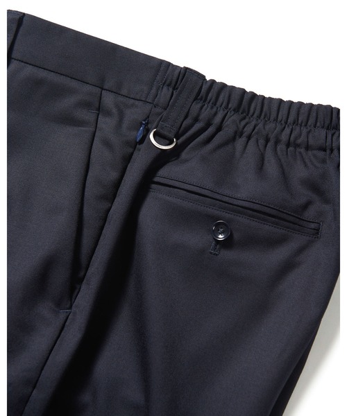 SOPHNET.（ソフネット） スラックス SUPER 100'S WOOL SHIRRING SLIM