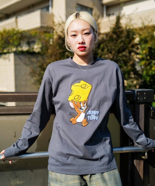 tシャツ 「TOM AND JERRY/トムとジェリー」トムとジェリー ロンT