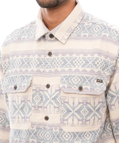 BILLABONG シャツ メンズ OFFSHORE JACQUARD FL 長袖シャツ