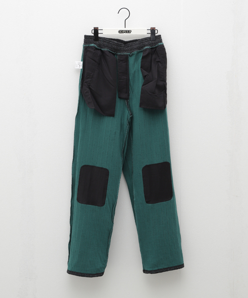 MATSUFUJI（マツフジ） パンツ 「MATSUFUJI / マツフジ」STRIPED QUILT