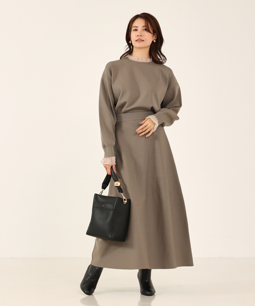 abahouse mavie❣️2025年春物❣️定価13200円 abahouse mavie（アバハウスマヴィ） ワンピース 「2点セット」シアー
