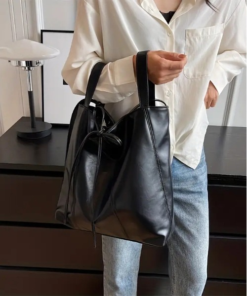 FREE STYLISTS ショルダーバッグ バッグ リボン A4 トートバッグ