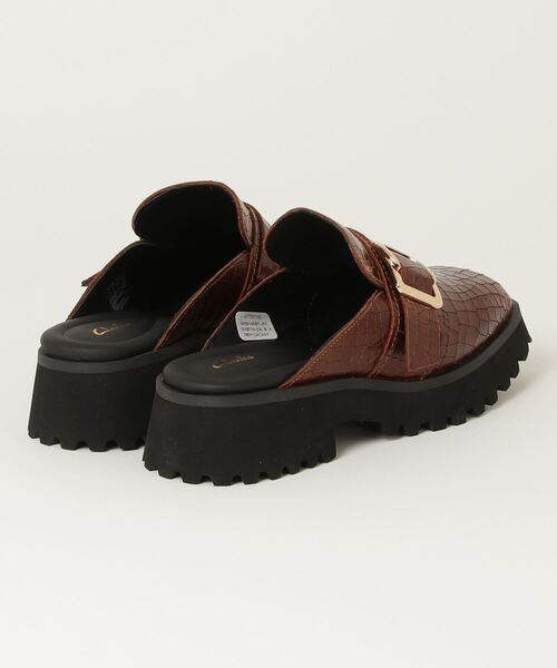 Clarks サンダル Stayso Free / ステイソフリー（ブラウンクロコ