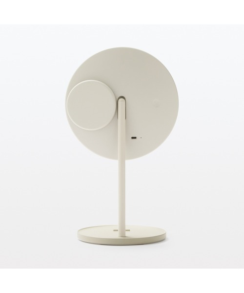 無印良品（MUJI） コードレスLEDライト付ミラー 5倍拡大鏡付／MJ