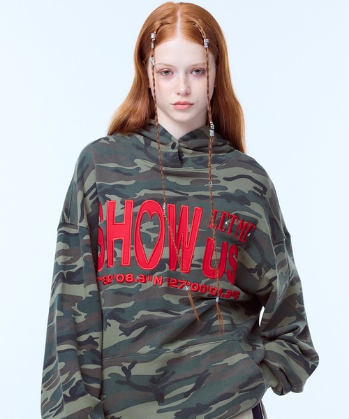 パーカー SH SHOW US HOODIE レディース