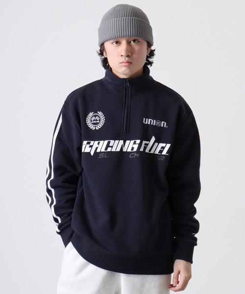 トレーナー スウェット WS select 76Lubricants ストレッチ裏起毛