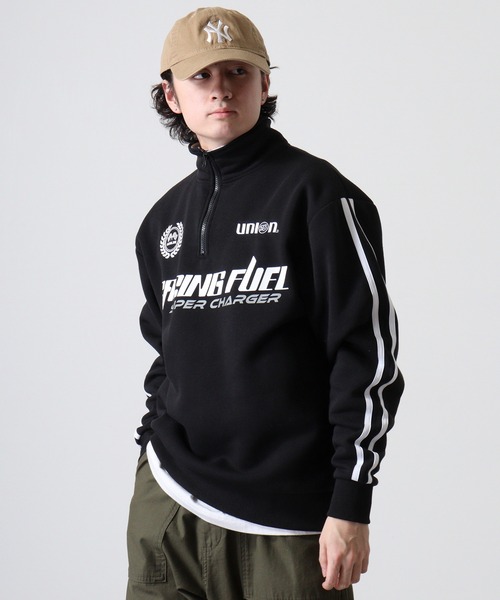 トレーナー スウェット WS select 76Lubricants ストレッチ裏起毛