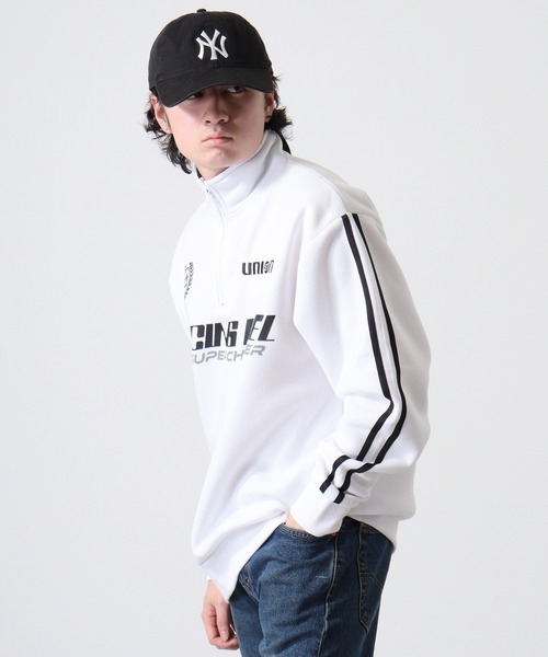 トレーナー スウェット WS select 76Lubricants ストレッチ裏起毛