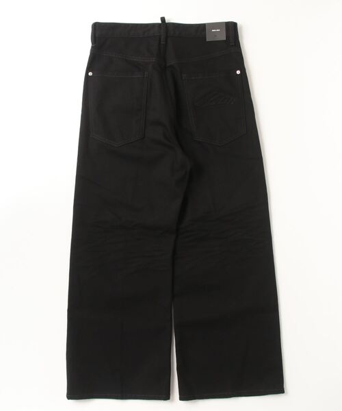ワイドパンツ ジーンズ ICON BLACK EROS JEAN /0251 メンズ レディースの画像