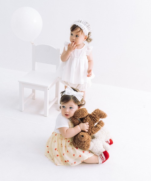 kids zoo（キッズズー） チュニック お花モチーフ付チュニック キッズ