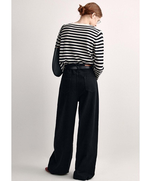 ジーンズ デニム デニムパンツ オーバーシルエットデザイン ワイド