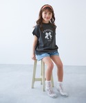 tシャツ 綿100% デビラボ ガールズ フレ...の詳細画像2