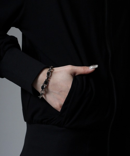 BLACK JACKALL CROWN パーカー レーヨン天竺 ロゴプリント×クラウン