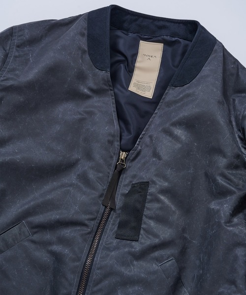 ma1 ma-1 OVERSIZED COLLARLESS MILITARY BLOUSON メンズ レディースの画像