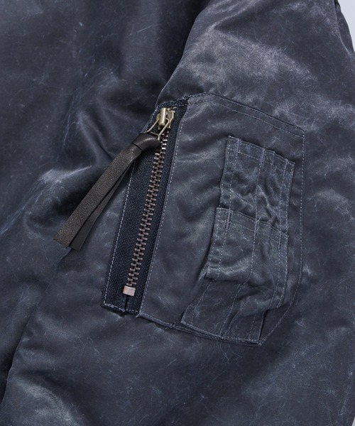 ma1 ma-1 OVERSIZED COLLARLESS MILITARY BLOUSON メンズ レディースの画像