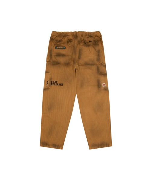 A BATHING APE ペインターパンツ A BATHING APE(アベイシングエイプ) 00's Double knee denim painter