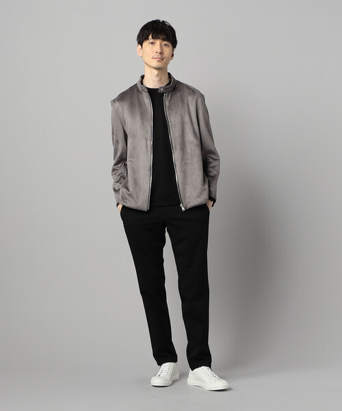 新品未使用 COMME CA MEN コムサメン ラムレザーシングルライダース COMME CA MEN（コムサメン） 革ジャン ライダース ラムナッパ シングル