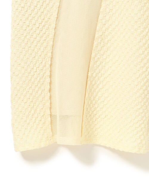 Ray BEAMS スカート ジャカード メッシュ キリカエ : ZOZOTOWN