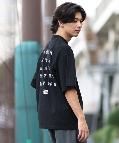 NEW ERA（ニューエラ） tシャツ 半袖Tシャツ バックプリント オーバー 