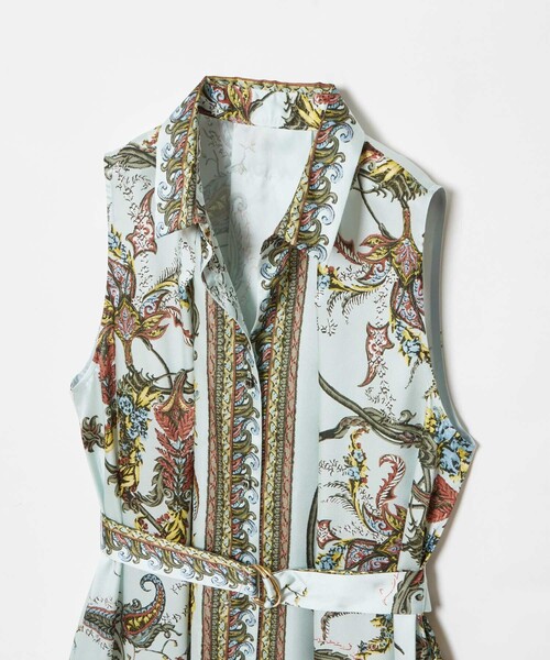 allureville（アルアバイル） ワンピース RATTIスカーフプリント