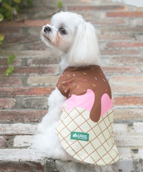 LOGOS（ロゴス） 犬 服 LOGOS/アイスクリームタンクトップ : ZOZOTOWN