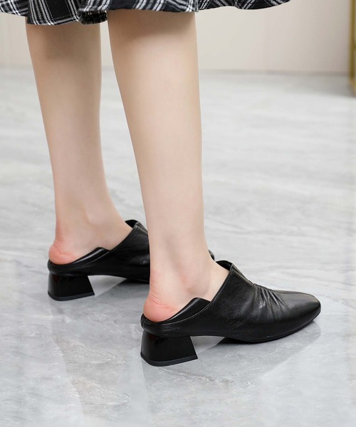 ディケイドクラシック（DECADE CLASSIC）/【Decade classic】シンプルデザインレザーアンクルストラップヒールシューズ DECADE CLASSIC（ディケイドクラシック） パンプス 「DECADE CLASSIC