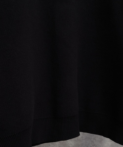 「ADRER」 ニットカーディガン MEDIUM ブラック メンズ_画像8