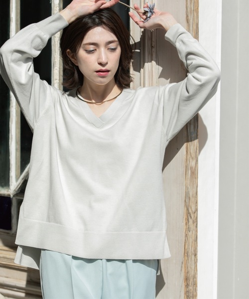 OPAQUE.CLIP（オペークドットクリップ） ニット セーター リラクシーV