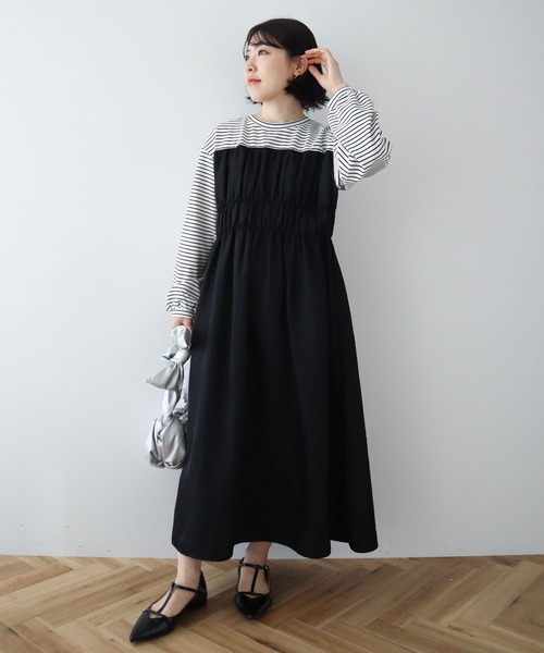 Green Parks（グリーンパークス） ワンピース シャーリングドッキング