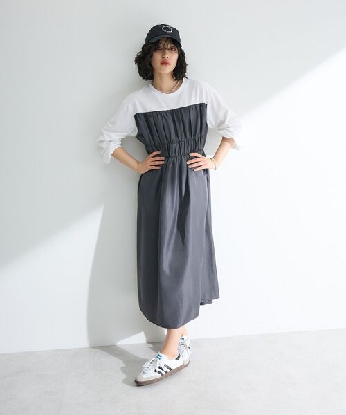 Green Parks（グリーンパークス） ワンピース シャーリングドッキング