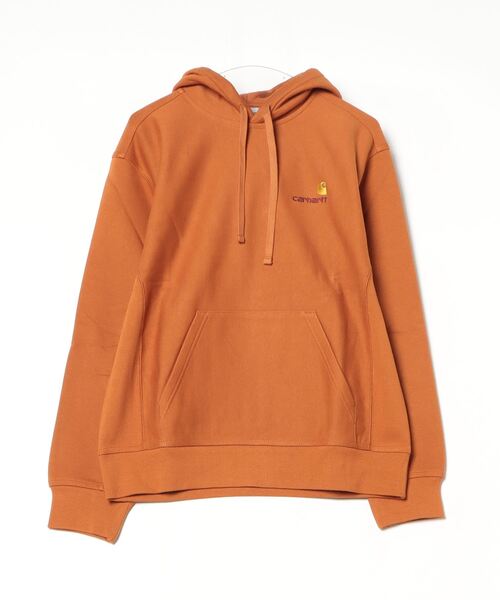 Carhartt♡アメリカンスクリプトパーカー カーハート（CARHARTT）（メンズ）フーデッド アメリカン