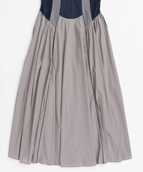 ワンピース Zip Up Volume Dress/ジップアップボリュームワンピース「MAISON SPECIAL/メゾンスペシャル」の画像